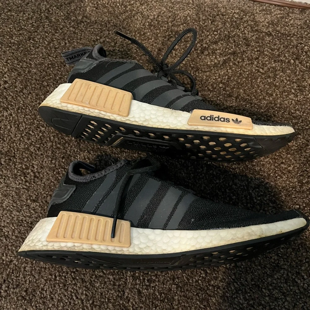 Adidas Black NMD Sneakers Size 8